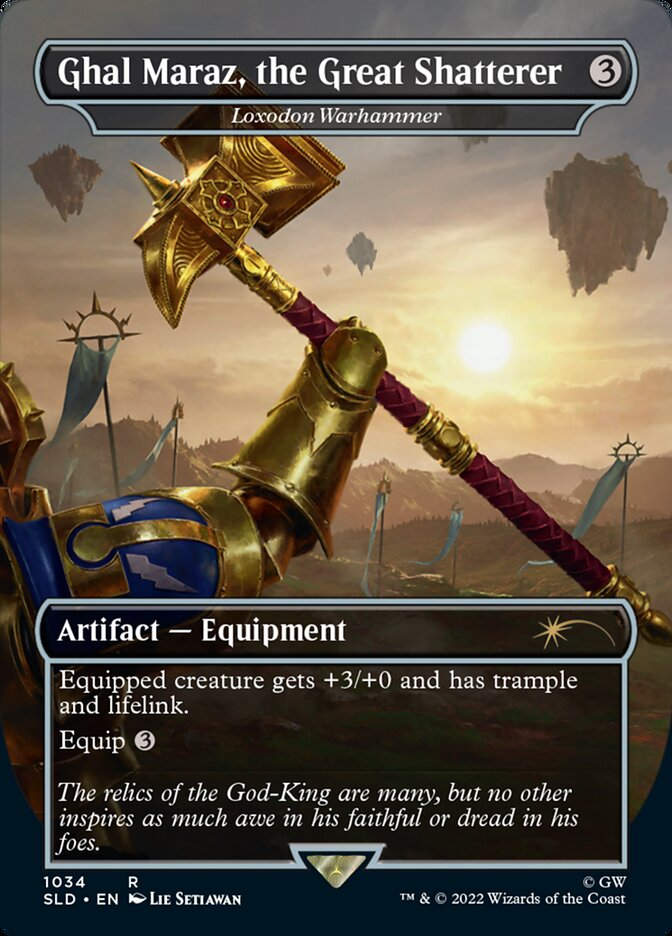 Loxodon Warhammer (SLD) (1034) / Borderless