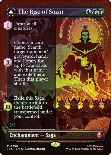 The Rise of Sozin // Fire Lord Sozin (TLA) (356) / Foil