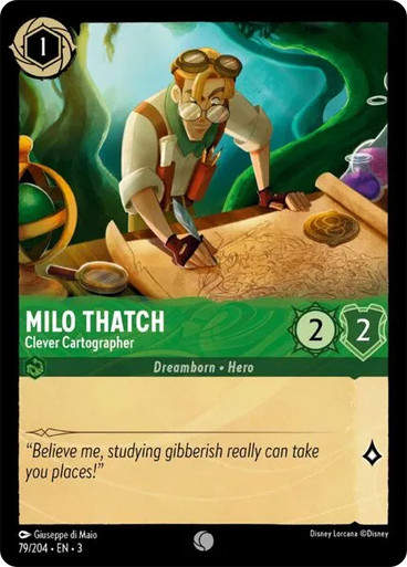 Milo Thatch - Clever Cartographer (LOR_ITI)