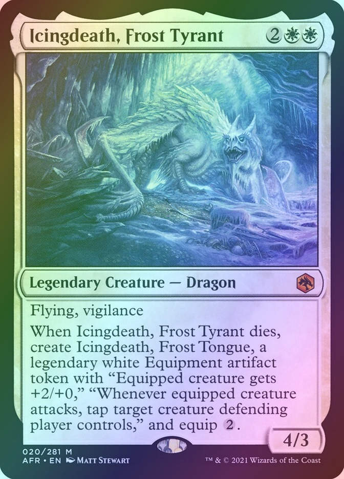 Icingdeath, Frost Tyrant (AFR) (20) / Foil