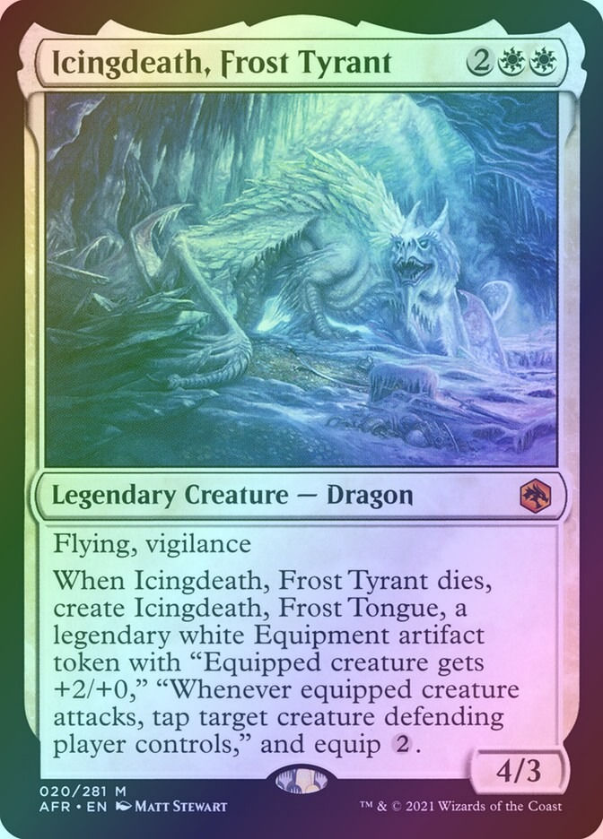 Icingdeath, Frost Tyrant (AFR) (20) / Foil
