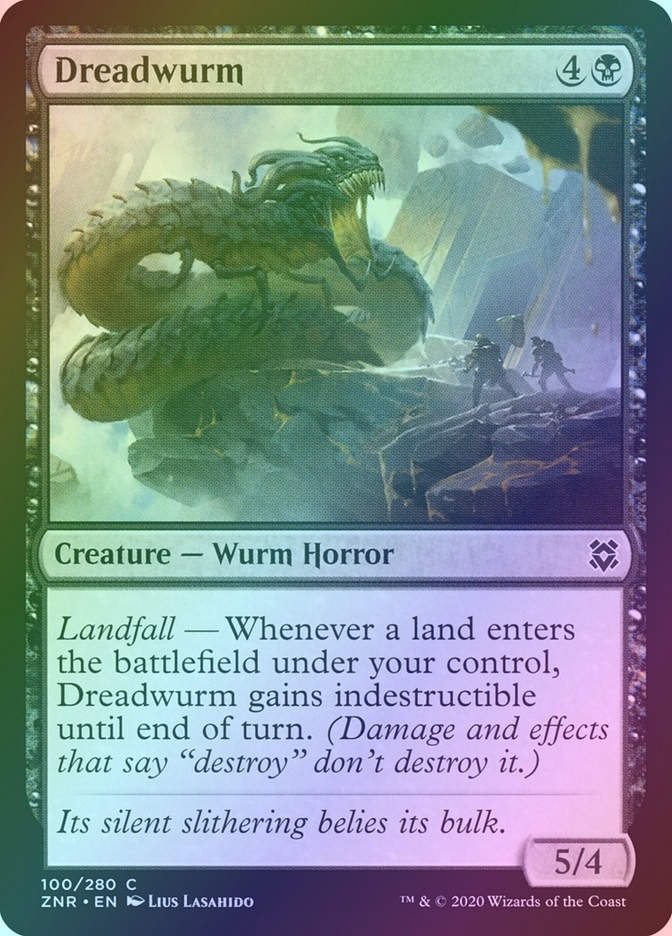 Dreadwurm (ZNR) (100) / Foil