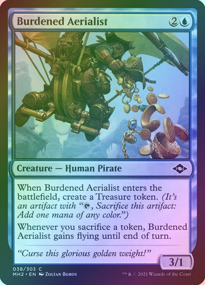 Burdened Aerialist (MH2) (38) / Foil