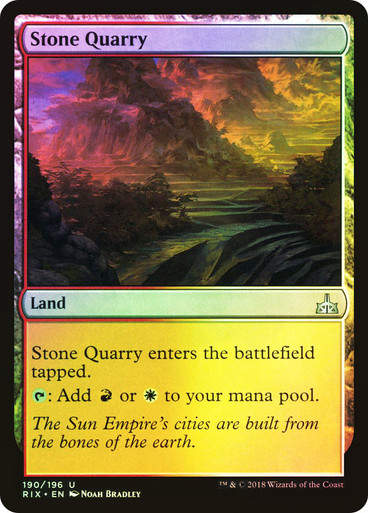 Stone Quarry (RIX) (190) / Foil