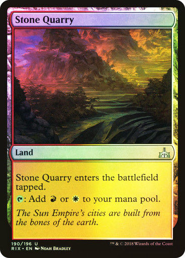 Stone Quarry (RIX) (190) / Foil