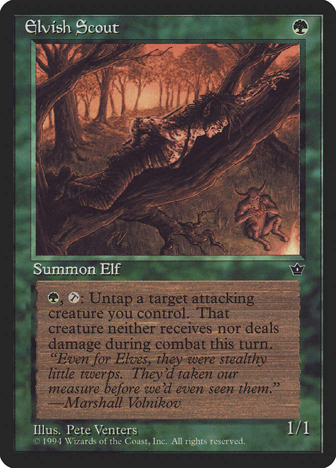 Elvish Scout (fem)