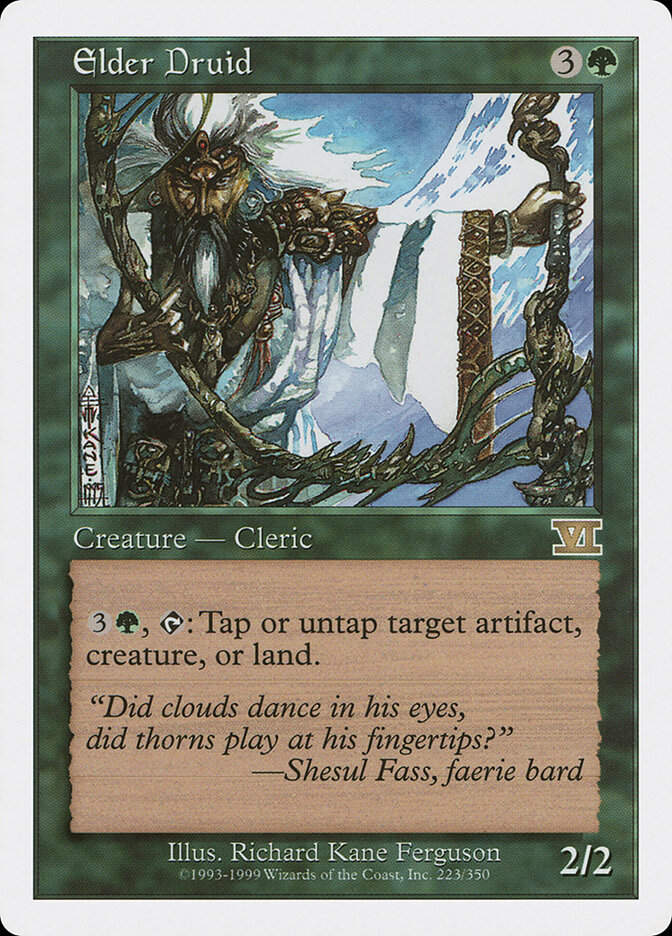 Elder Druid (6ED) (223)