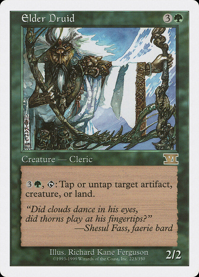 Elder Druid (6ED) (223)