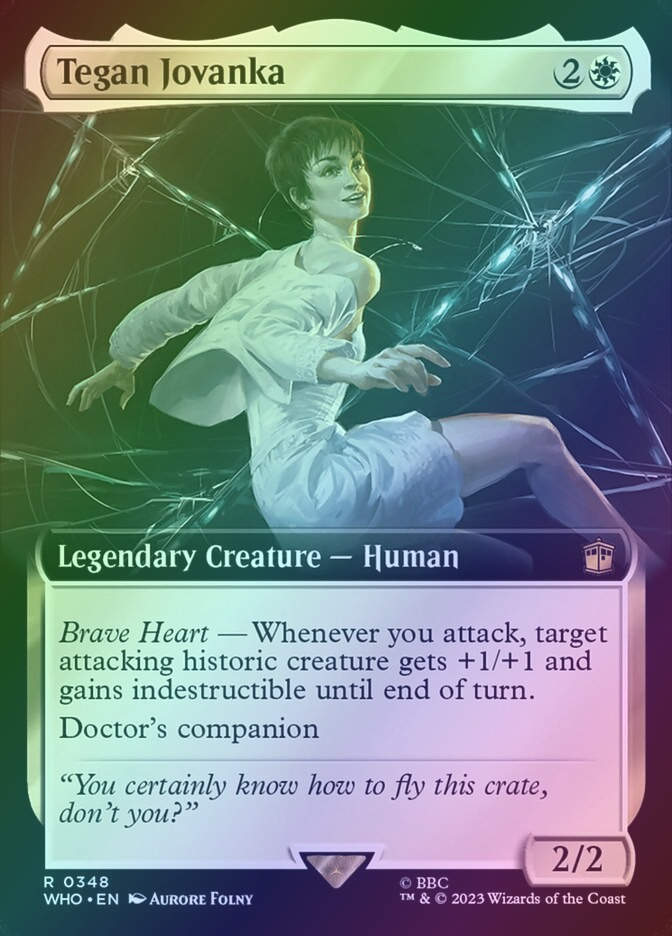 Tegan Jovanka (WHO) (348) / Extended Art / Foil