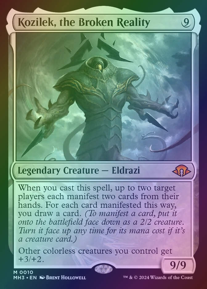 Kozilek, the Broken Reality (MH3) (10) / Foil