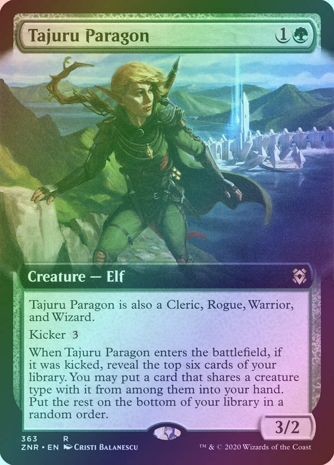 Tajuru Paragon (ZNR) (363) / Extended Art / Foil