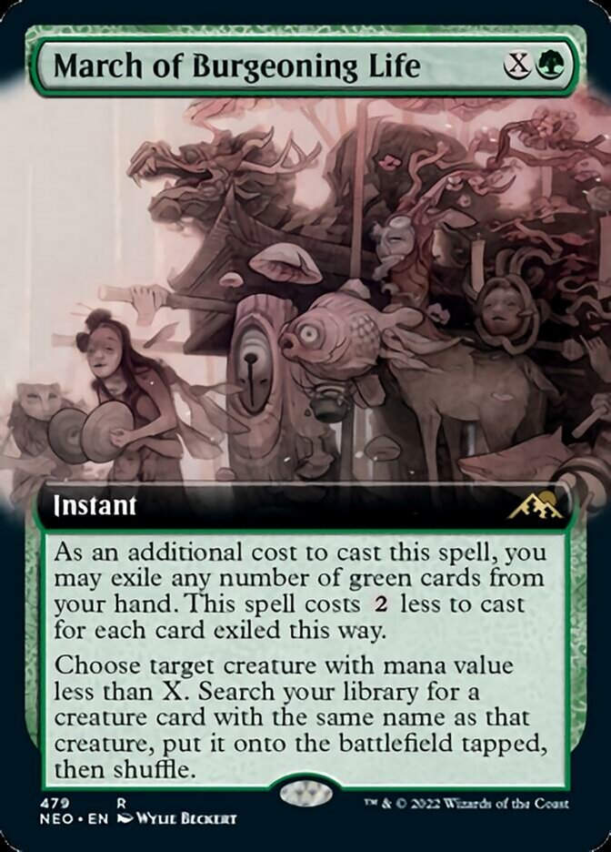 March of Burgeoning Life (NEO) / Extended Art