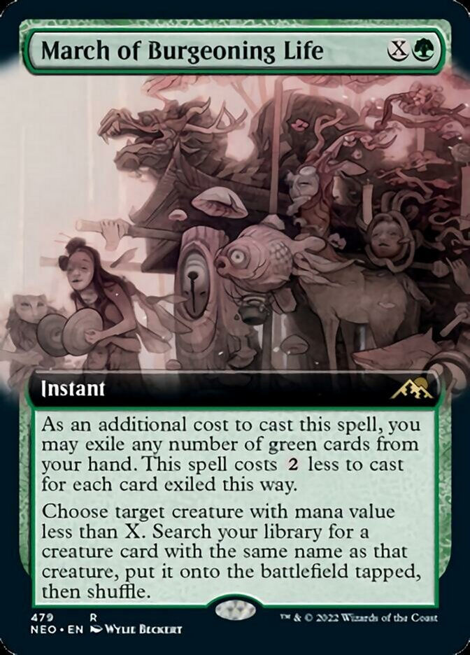 March of Burgeoning Life (NEO) / Extended Art