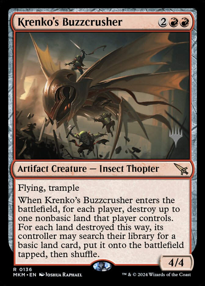 Krenko's Buzzcrusher (PMKM) (136p)