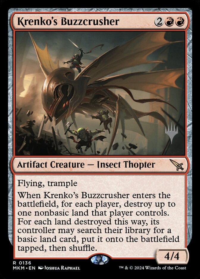 Krenko's Buzzcrusher (PMKM) (136p)