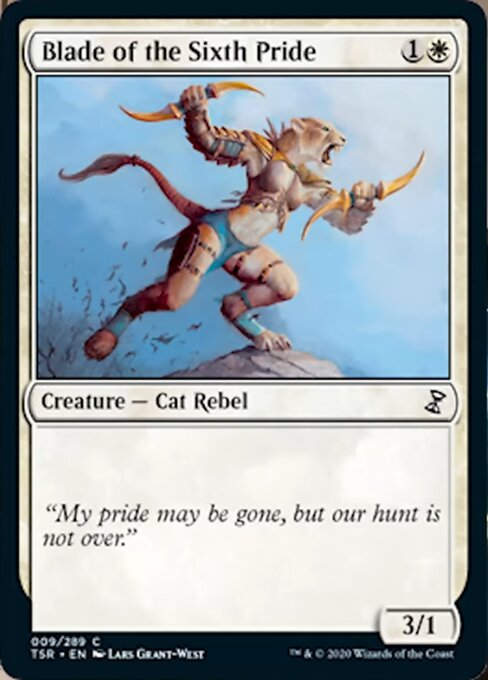 Blade of the Sixth Pride (TSR)