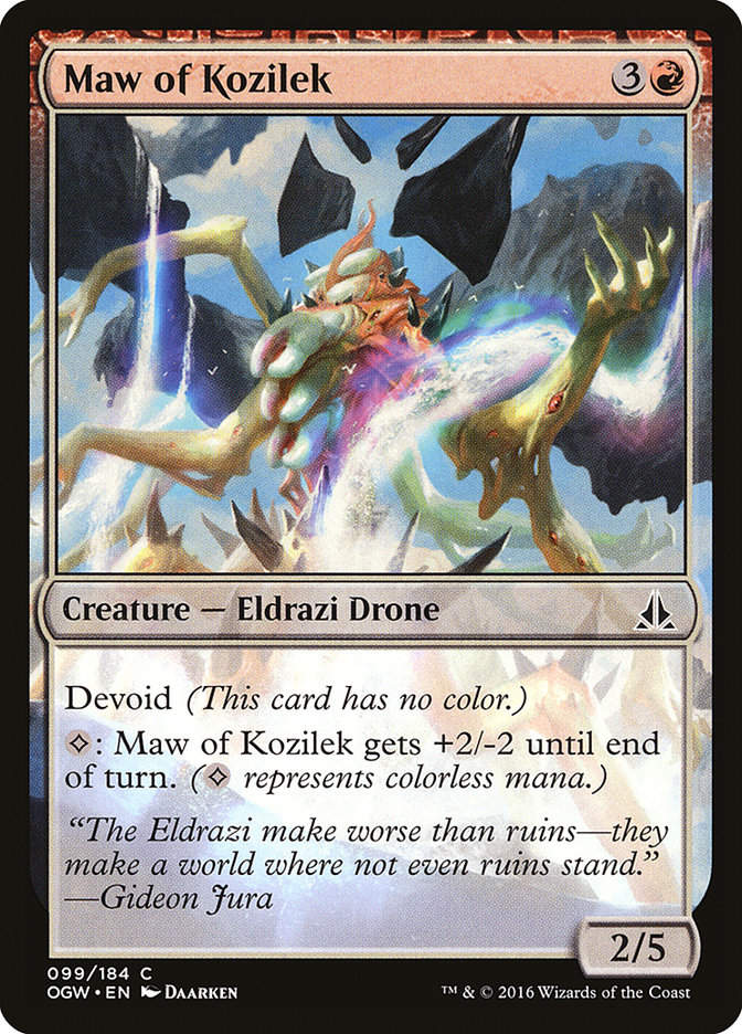 Maw of Kozilek (OGW) (99)