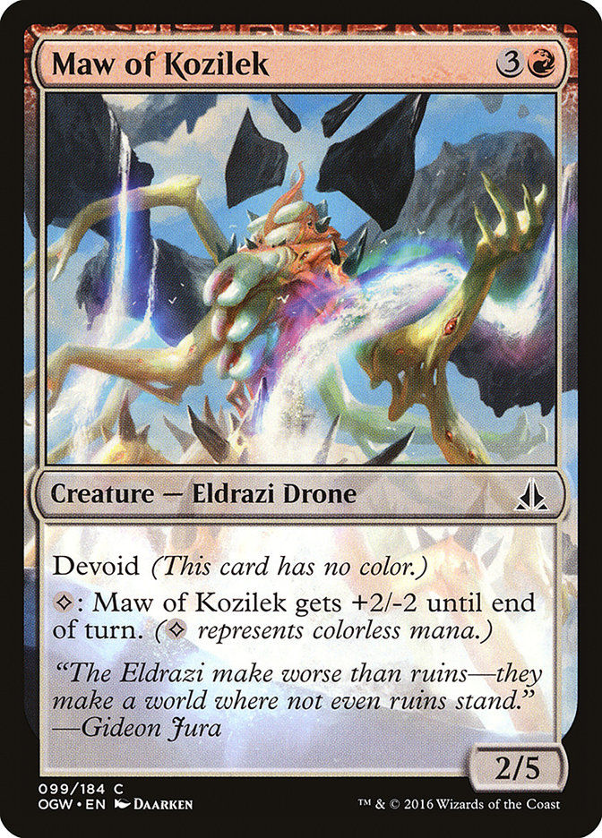 Maw of Kozilek (OGW) (99)