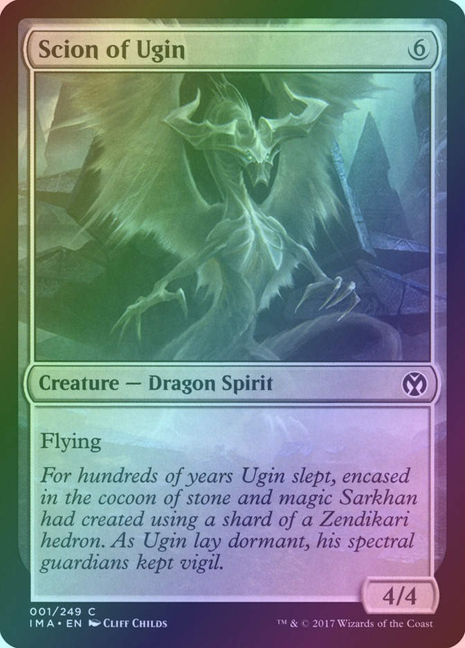 Scion of Ugin (IMA) (1) / Foil