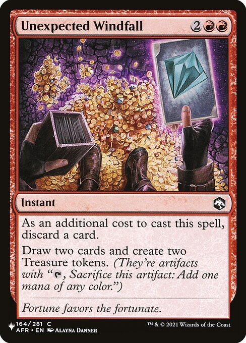 Unexpected Windfall (PLST) (AFR-164)