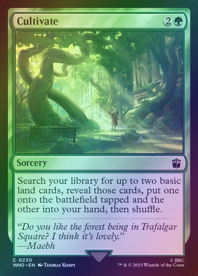 Cultivate (WHO) (230) / Foil