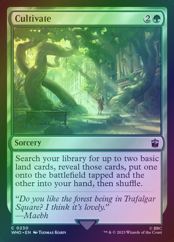 Cultivate (WHO) (230) / Foil