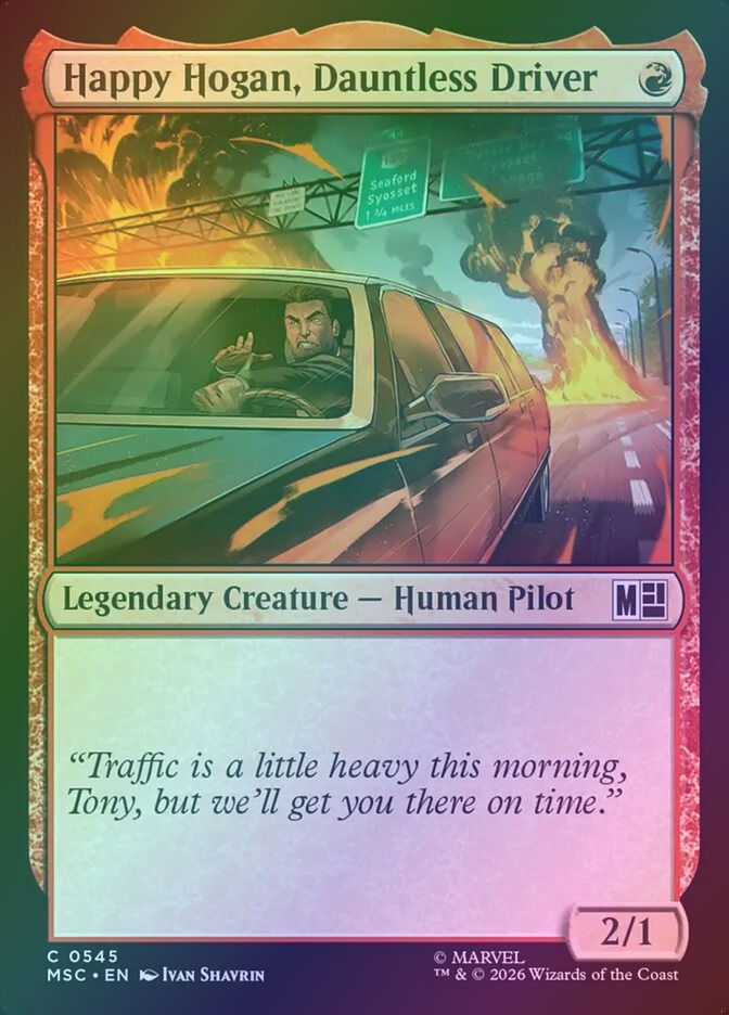 Happy Hogan, Dauntless Driver (MSC) (545) / Foil