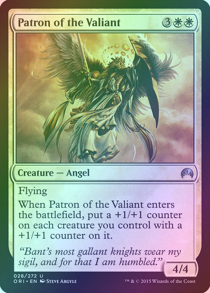 Patron of the Valiant (ORI) (28) / Foil