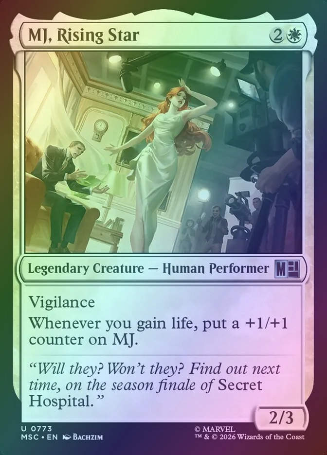 MJ, Rising Star (MSC) (773) / Foil