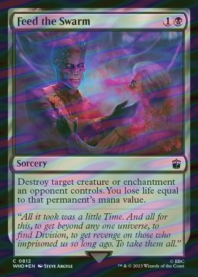 Feed the Swarm (WHO) (812) / Surge Foil