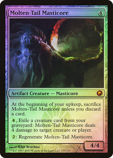 Molten-Tail Masticore (som) / Foil