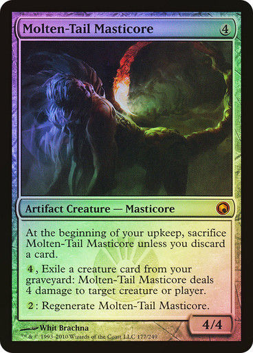 Molten-Tail Masticore (som) / Foil