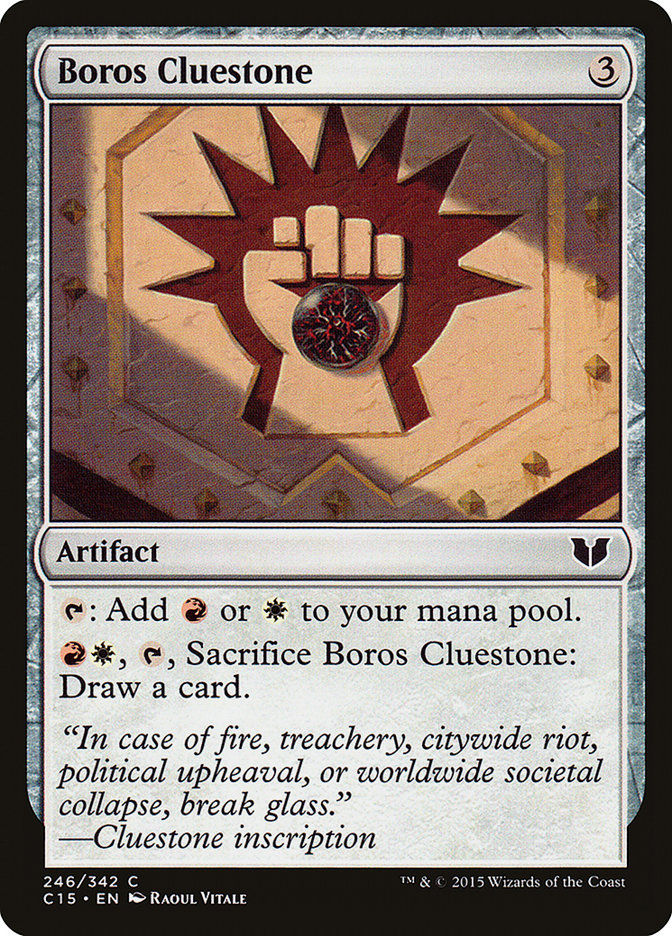 Boros Cluestone (c15)