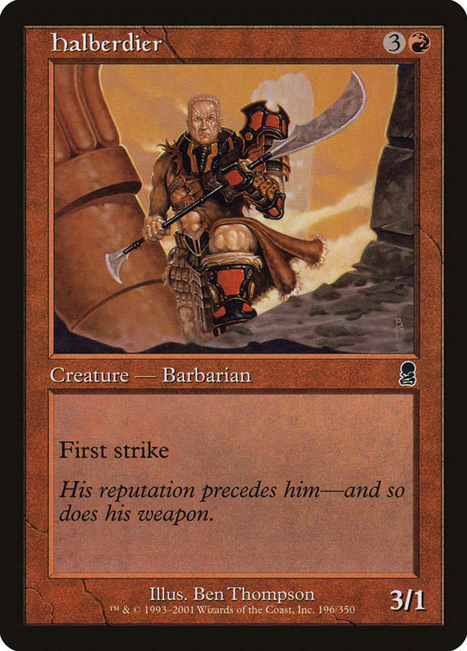 Halberdier (ody)