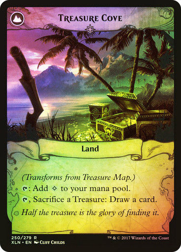 Treasure Map // Treasure Cove (XLN) (250) / Foil — cara 2 de 2