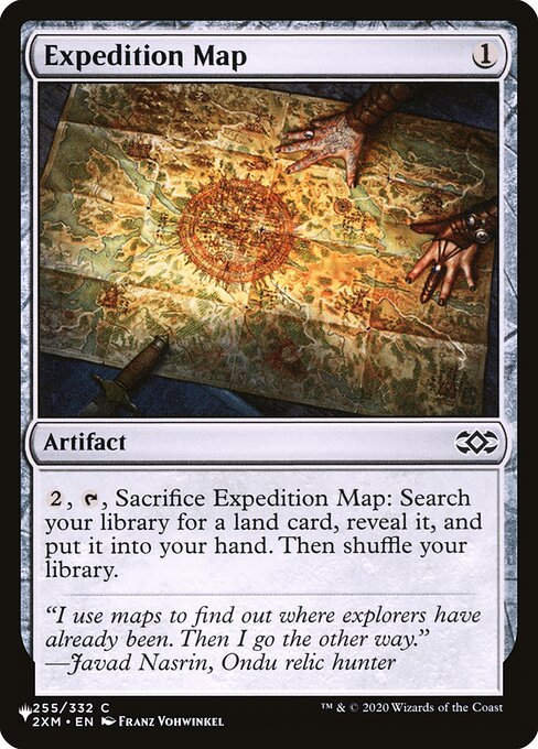 Expedition Map (PLST) (2XM-255)