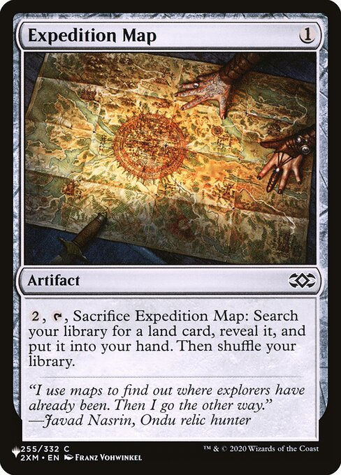 Expedition Map (PLST) (2XM-255)