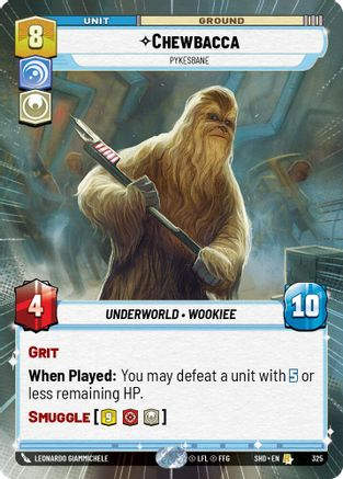 Chewbacca - Pykesbane (Hyperspace) (SHD_#325) / Foil