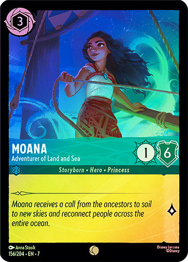 Moana - Adventurer of Land and Sea (LOR_ARC) / Foil