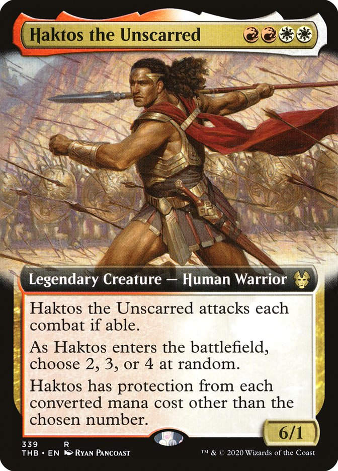 Haktos the Unscarred (THB) (339) / Extended Art