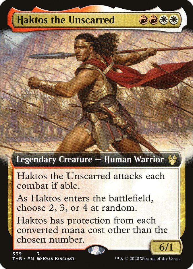 Haktos the Unscarred (THB) (339) / Extended Art