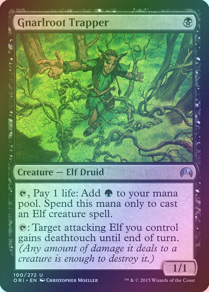 Gnarlroot Trapper (ORI) (100) / Foil