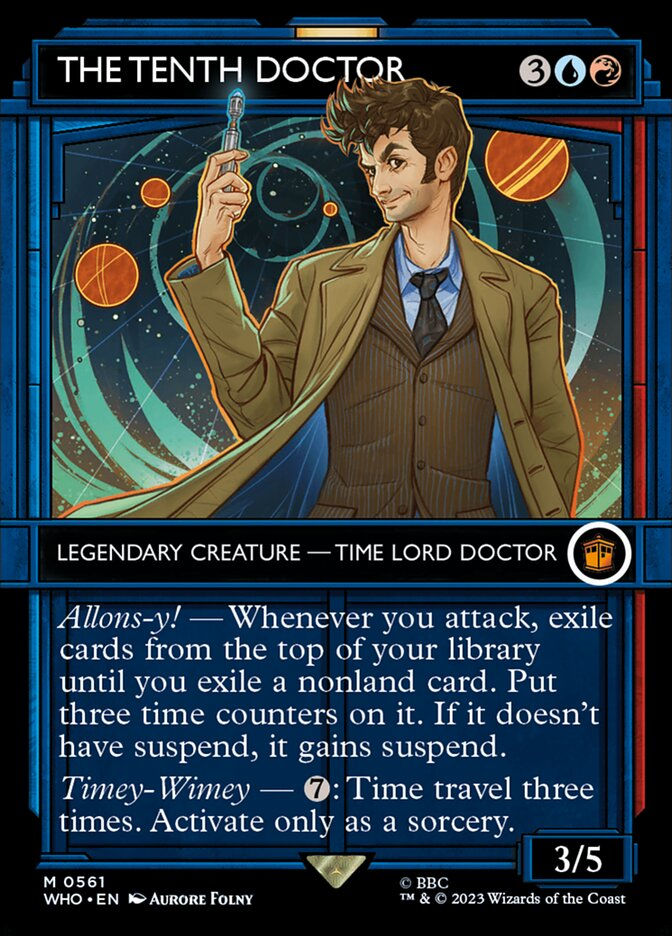 The Tenth Doctor (WHO) (561) / Borderless / Showcase