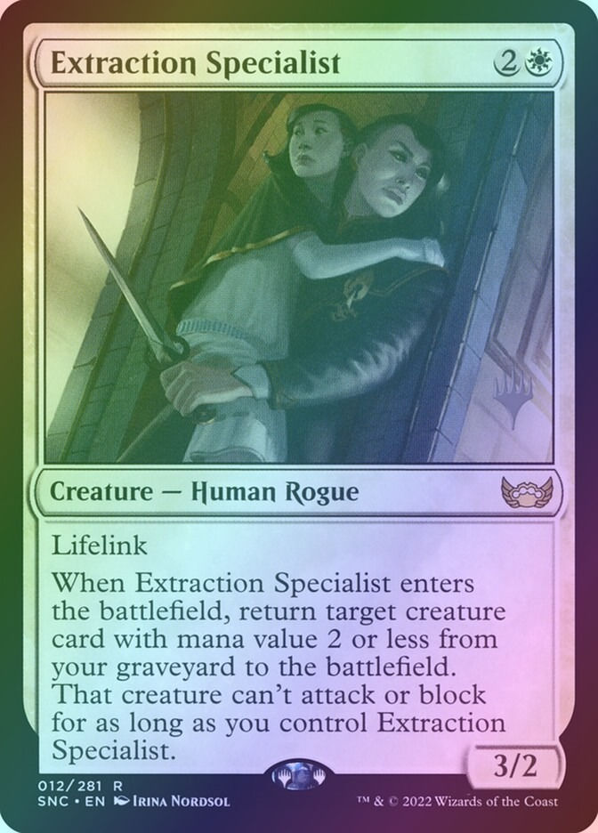 Extraction Specialist (PSNC) (12p) / Foil