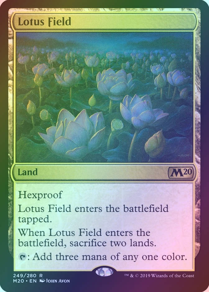 Lotus Field (M20) (249) / Foil
