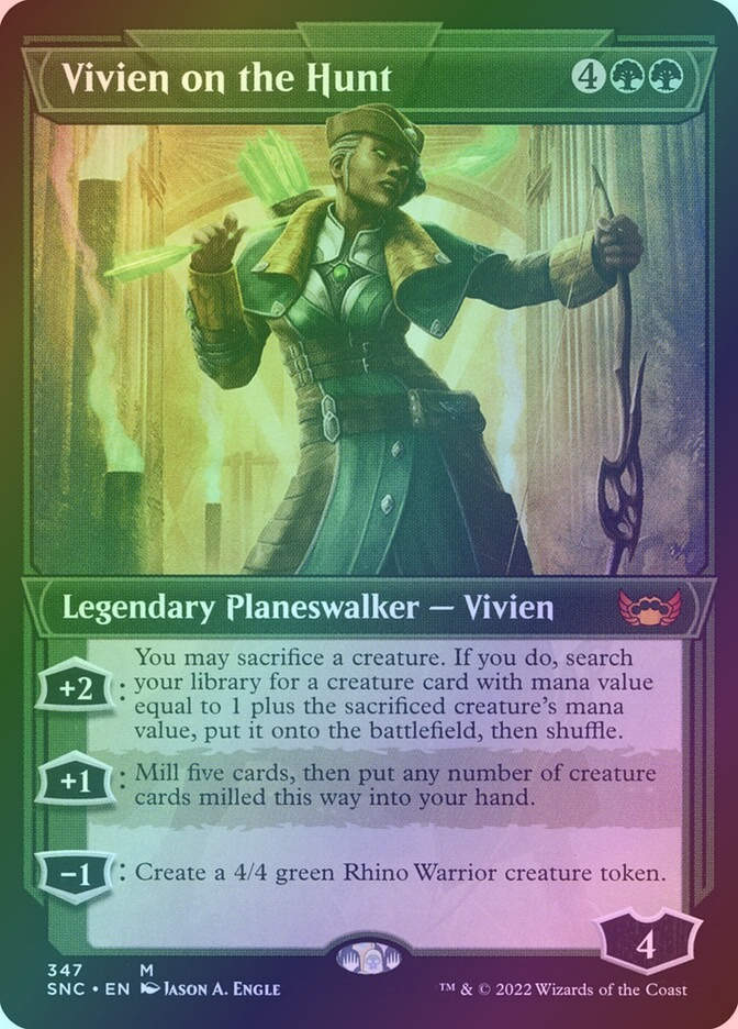 Vivien on the Hunt (SNC) (347) / Showcase / Foil