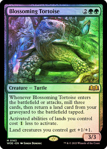 Blossoming Tortoise (woe) / Foil