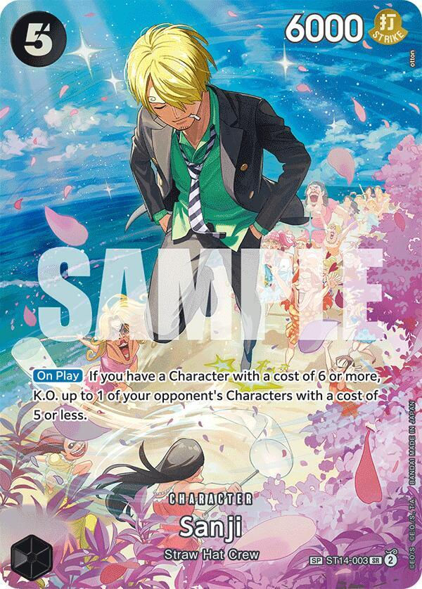 Sanji (SP) (ST14-003) / Foil