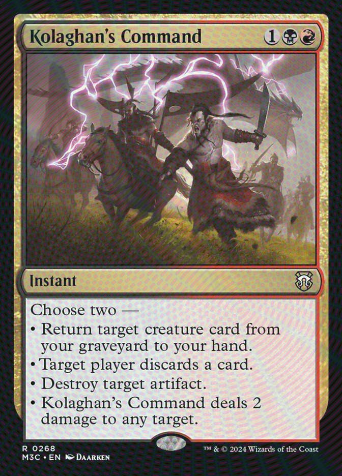 Kolaghan's Command (M3C) (268) / Ripple Foil
