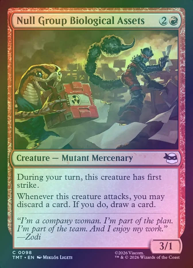 Null Group Biological Assets (TMT) (98) / Foil